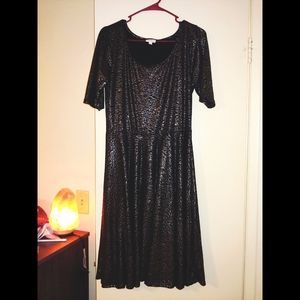 Lularoe limited edition Nicole holiday dress